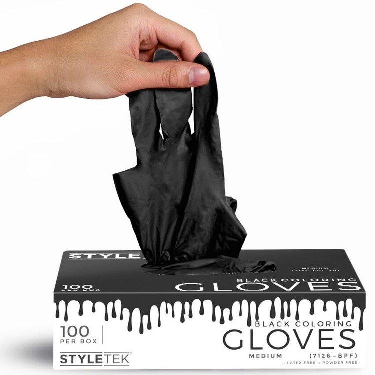 Black Vinyl Gloves Black Vinyl Gloves