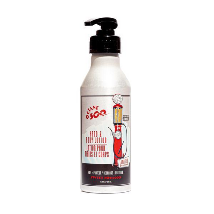 Octane 500 Hand & Body Lotion Sweet Tobacco 16.9oz Octane 500 Hand & Body Lotion Sweet Tobacco 16.9oz