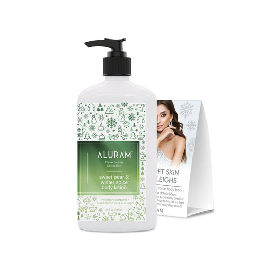 Holiday Lotion Promotion - Sweet Pear & Winter Spice