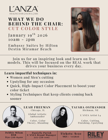 L'ANZA: What We Do Behind the Chair - Cut, Color Style