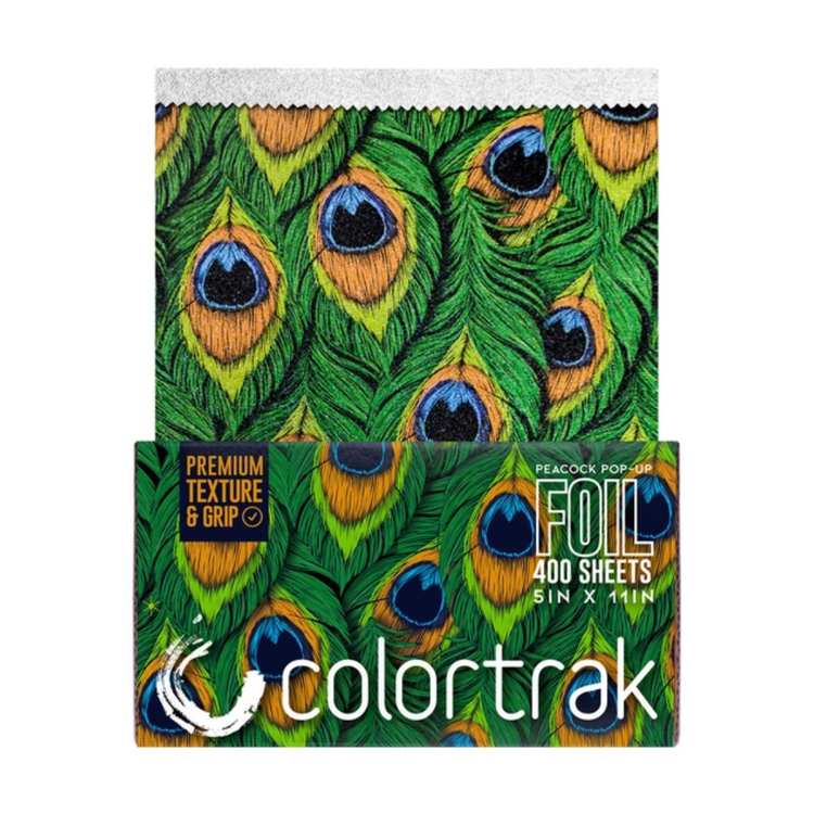 Peacock Pop-Up Foil 5x11 400ct Peacock Pop-Up Foil 5x11 400ct