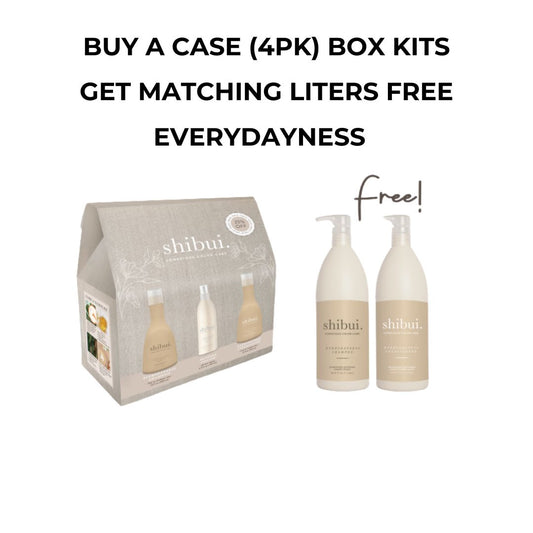 Everydayness Buy 4 box kits, get matching liters
