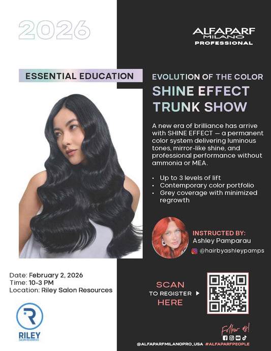 Alfaparf Essentials Class: Evolution of the Color Shine Effect