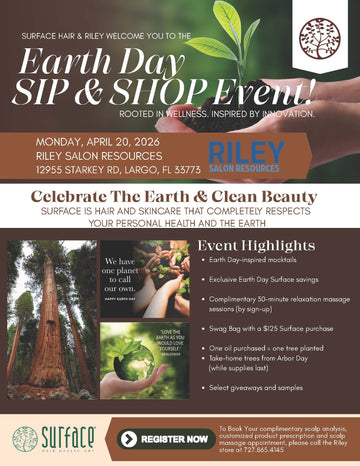 earth day sip & shop event