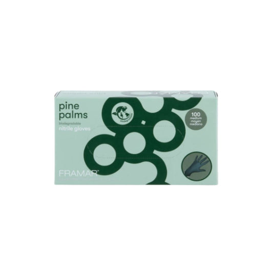 Pine Palms Nitrile Gloves Small
