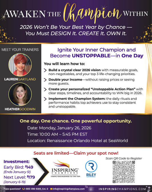 Awaken the Champion Within