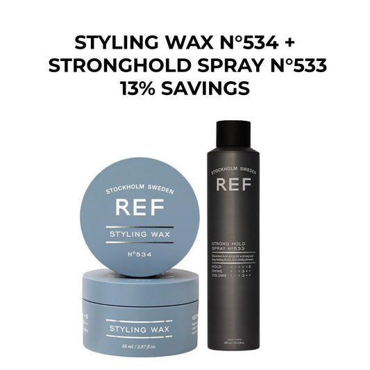 Styling Wax and Stronghold Spray
