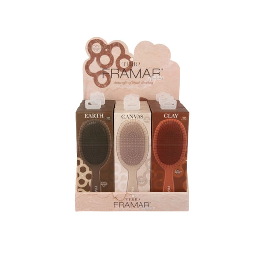 Terra Brush 9 Piece Display