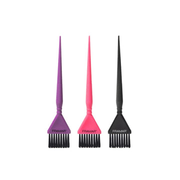Triple Threat Hair Color Brush 3 Set