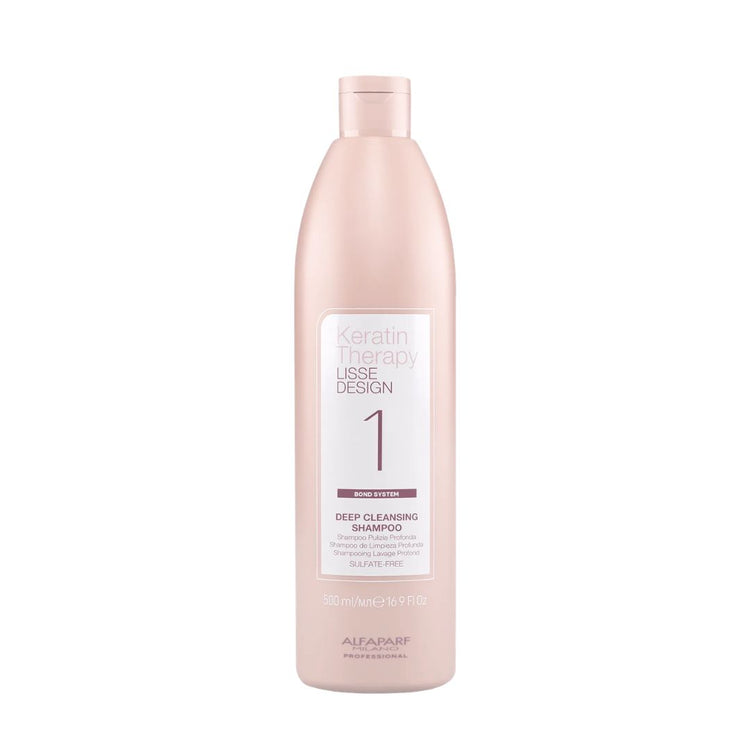 Keratin Therapy Lisse Design Deep Cleansing Shampoo 500ml