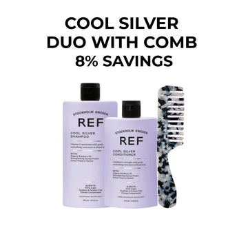 Cool Silver Duo with Comb