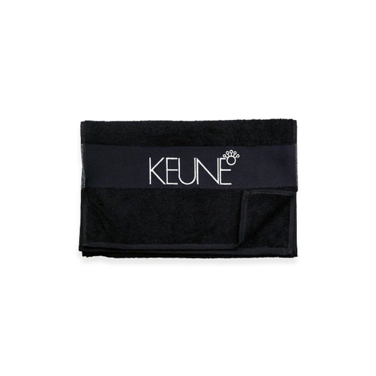 Black Towel with Logo 15x25