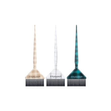 Plaid Hair Day Big Daddy Brush Set 3 Pack