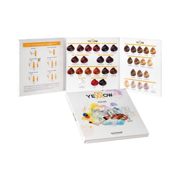 Yellow Color Swatch Book